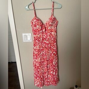 Mindi dress, floral, cool fabric perfect for the summer